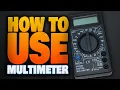 DT-830B How to use a Digital Multimeter to test Voltage Current and Resistance