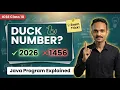 Duck Number Program in Java Important Question ICSE Class 10 Boards 2026 Computer Applications