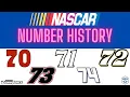 NASCAR Number History 70-74
