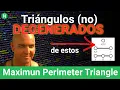 Triangulos DEGENERADOS Resolviendo Ejercicios de Java en HACKERRANK Maximun Perimeter Triangle