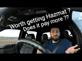 Hazmat endorsement Is it worth getting Does it pay more