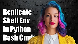 How to Replicate Shell Environment in Python for Executing Bash Commands