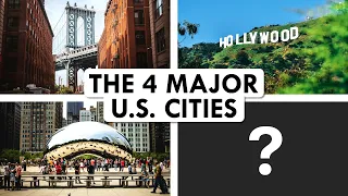 Can We Agree On the 4 Major U S Cities