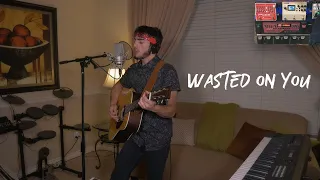 Download Wasted On You- Morgan Wallen // Loop Pedal Live COVER MP3