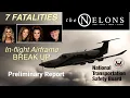 The Nelons Airplane Crash NTSB Preliminary Report In-Flight Breakup Simulator Reenactment