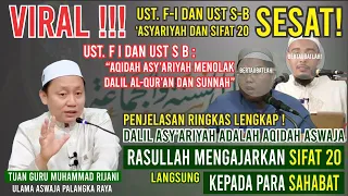 Download TAUHID RASULULLAH DAN PARA SAHABAT ITU ASY'ARIYAH, DALIL SIFAT 20 LENGKAP DALAM AL-QURAN DAN SUNNAH! MP3