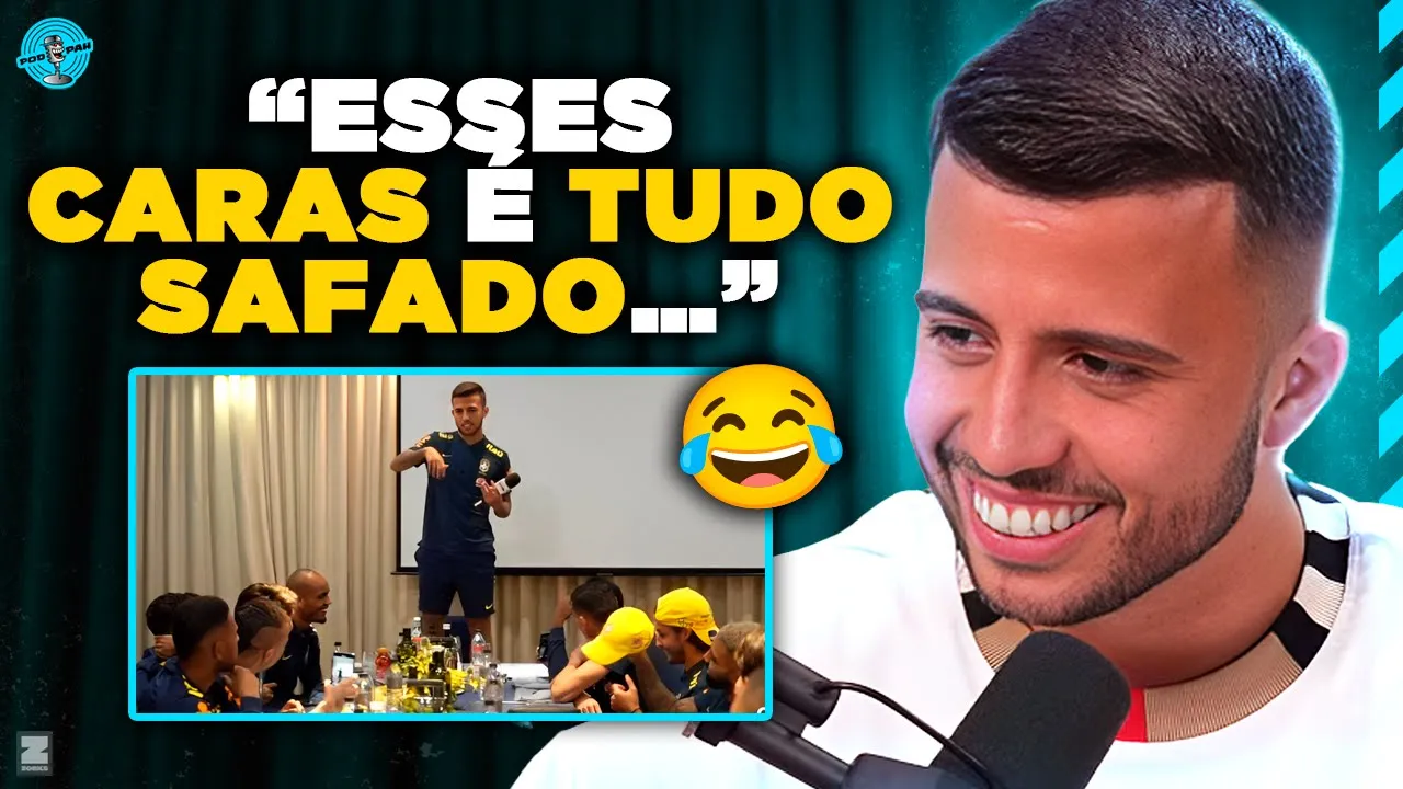 Matheus Henrique fala do TROTE na SELEÇÃO BRASILEIRA kkkkkkk