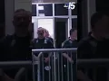 Donald Trump walks into New York courthouse
