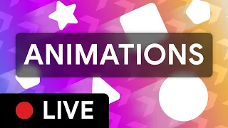 Unity UI Animations on examples Coco Code LIVE
