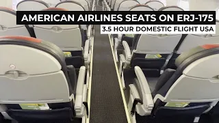 AMERICAN AIRLINES Flight - Economy Seats Embraer ERJ-175 No Middle Seats