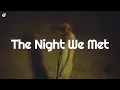 Download Lagu Lord Huron - The Night We Met (Lyrics)