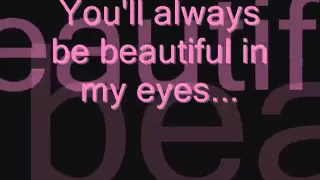 beautiful in my eyes joshua kadison lyrics