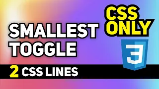 CSS Only Two Liner Toggle Show Hide Toggle Using Only CSS Pure CSS Toggle