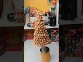 DIY Pista Shell Christmas Tree: Cute Tabletop Decor ✨ 🌲🎄 #christmas #diy #trending #craft #shorts