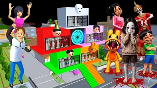 Yuta Mio Buat Penjara Warna Warni Tangkap PASUKAN HANTU IBU BILANG PAKAI INI DULU Di Kota Sakura 😱