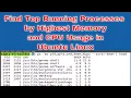 How To Find Top Running Processes by Highest Memory and CPU Usage in Ubuntu Linux Linux Mint