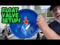 DIY Auto-Watering System with Float Valve Easiest Setup Ever