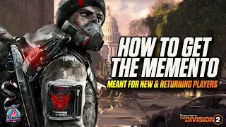 How To Get THE MEMENTO EXOTIC BACKPACK THE DIVISION 2 BEST WAY TO FARM EXOTICS