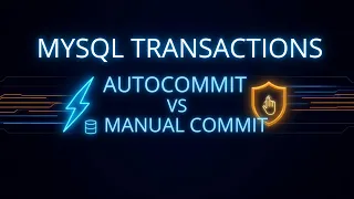 MySQL Autocommit vs Manual Commit Explained Commit Command Tutorial