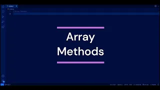 Master ALL JavaScript Array Methods in ONE Map Filter Reduce More