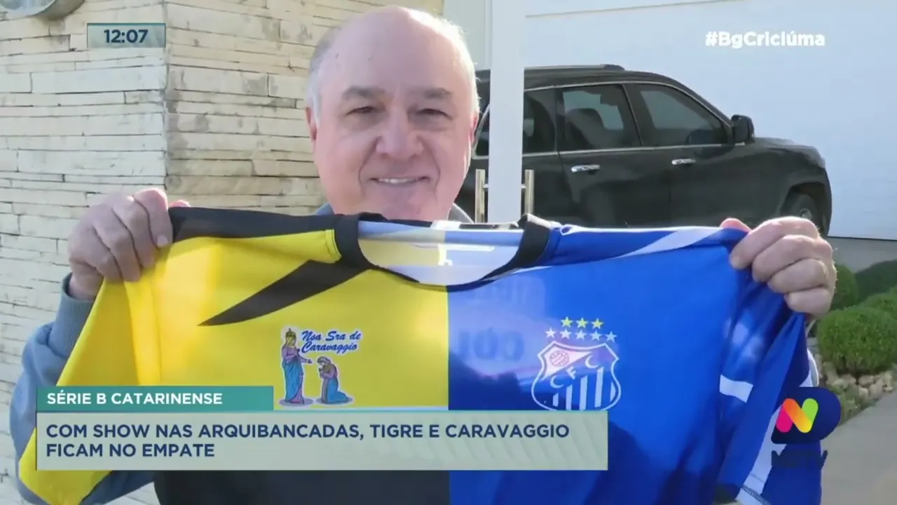 Com show nas arquibancadas, Caravaggio e Criciúma ficam no empate