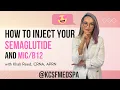 KCSF MED SPA HOW TO INJECT SEMAGLUTIDE