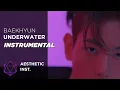 BAEKHYUN - Underwater (Official Instrumental)