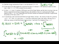 AP Calculus AB FRQ 2014