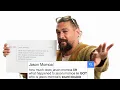 Jason Momoa Answers the Web s Most Searched Questions WIRED