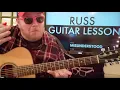 Download Lagu How To Play MISUNDERSTOOD Guitar RUSS // easy guitar tutorial beginner lesson easy chords