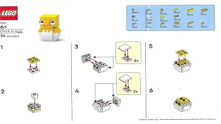 LEGO instructions - Promotional - 6515332 - Chick in Egg
