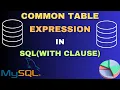 CTE in SQL Common Table Expression SQL WITH Clause CTE Query Advanced SQL EPISODE - 8