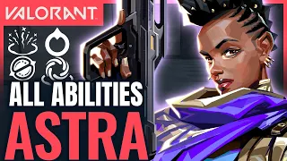 VALORANT |  NEW AGENT ASTRA -  All Abilities Explained (Agent 15)