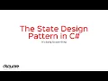 The state design pattern in C