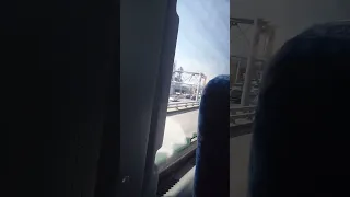 Railfan window view of Rerouted SIM33 Express bus to Midtown part 15