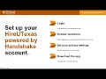 How to Claim Your HireUTexas Powered by Handshake Account