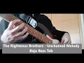 Download Lagu The Righteous Brothers - Unchained Melody - Bajo Bass Tab