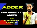 4 Bit Parallel Adder Using Full Adders Arithmetic Circuit Digital Logic Design Cse Smashers