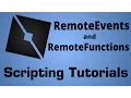 RemoteEvent and RemoteFunction Tutorial ROBLOX