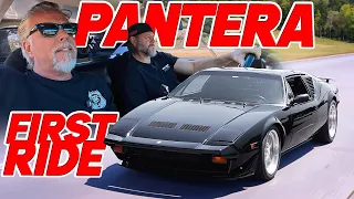 Richard LOVES His Pristine 74 De Tomaso Pantera | Gas Monkey Garage
