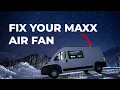 Stop Your MaxxAir Fan from Leaking Easy DIY Recaulking Repair for Van Life RVs Campers