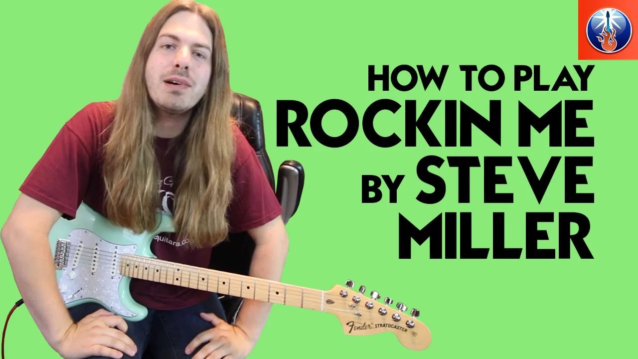 Steve Miller Band Guitar Lesson - How to Play Rock N Me Chords