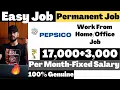 Pepsico Work From Home Jobs 2022