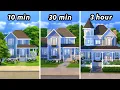 Download Lagu 10-Minute vs. 30-Minute vs. 3-Hour Sims House