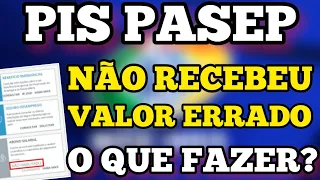 PIS PASEP NÃO FOI PAGO! ABONO NÃO HABILITADO / COMO RESOLVER?