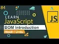 JavaScript BOM Introduction Tutorial in Hindi Urdu