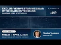 Exclusive Investor Webinar with Charles Yeomans Chairman CEO of Atombeam