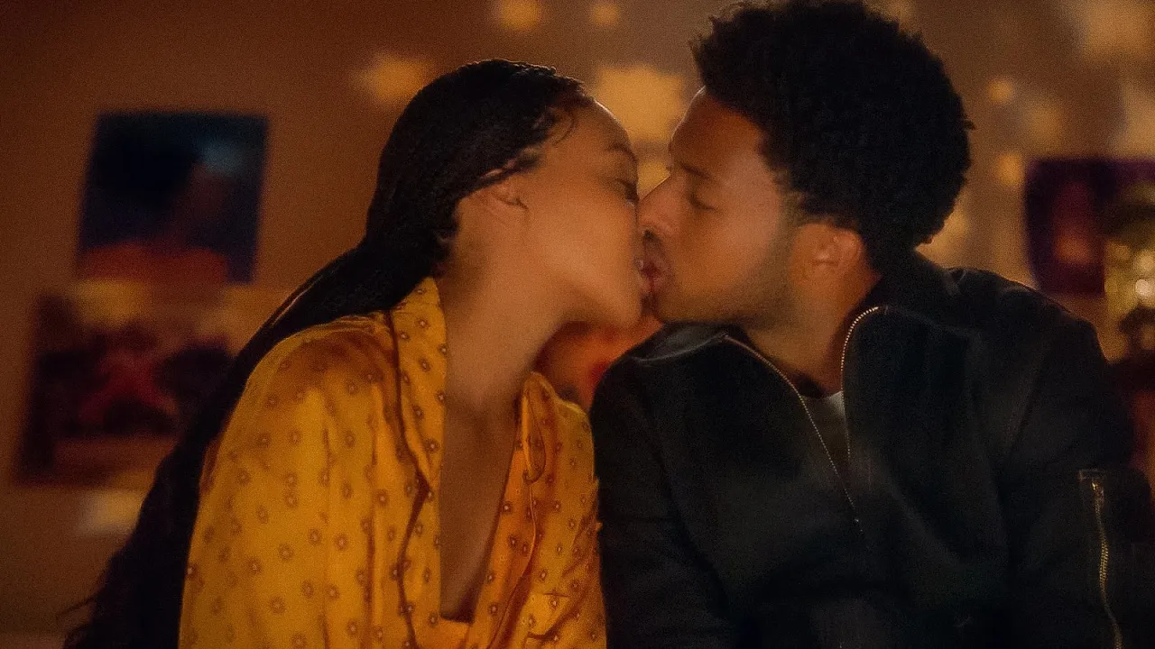 Grown-ish 4x05 Kiss Scene - Kiela and Doug