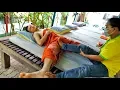 ASMR Strong Thai Massage with Mega Cracks Neck Ear Shoulder Blades etc