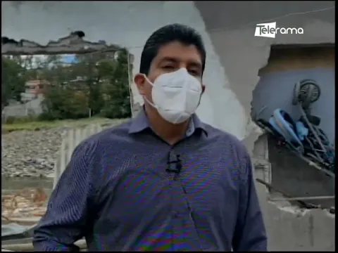 Recorren zonas afectadas por el desbordamiento de los ríos